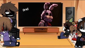 Afton family react to "this come from inside" /FNAF/(not original)