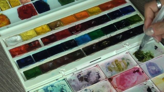 Как рисовать Петуние акварелью. Tutorial. Ludmilla Filippova Рисуем вместе. смотреть онлайн