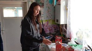 Поездка в колледж на собрание.Приехали домой,а телефона нет,забыли на заправке...