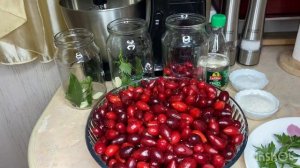 Маринованный кизил