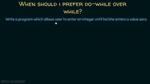 do-while Loop