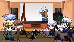 Sans au react to classic sans