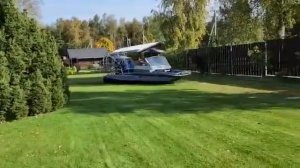 Аэролодка с поддувом