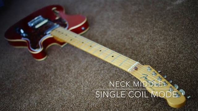 Fender Baja Custom Thinline Telecaster смотреть онлайн