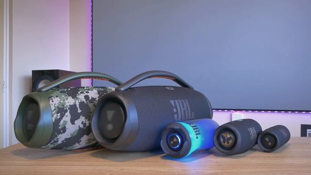 JBL - 2x Boombox 3 & Pulse 5 & Charge 5 & Flip 6 "PARTYBOOST ??"