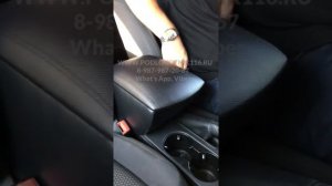 Подлокотник Volkswagen Jetta 6 / Фольксваген Джетта 6 - Штатный, установка без доп. крепежа!