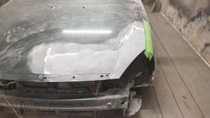 ремонт капота приора и установка буксировочной петли приора 2