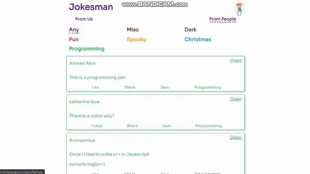 Jokesman | React | Firebase | SASS/CSS смотреть онлайн