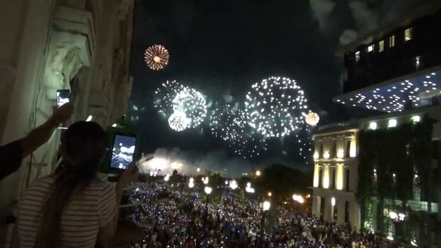 Habana 500th fireworks, El Morro Castle, Havana Harbour смотреть онлайн