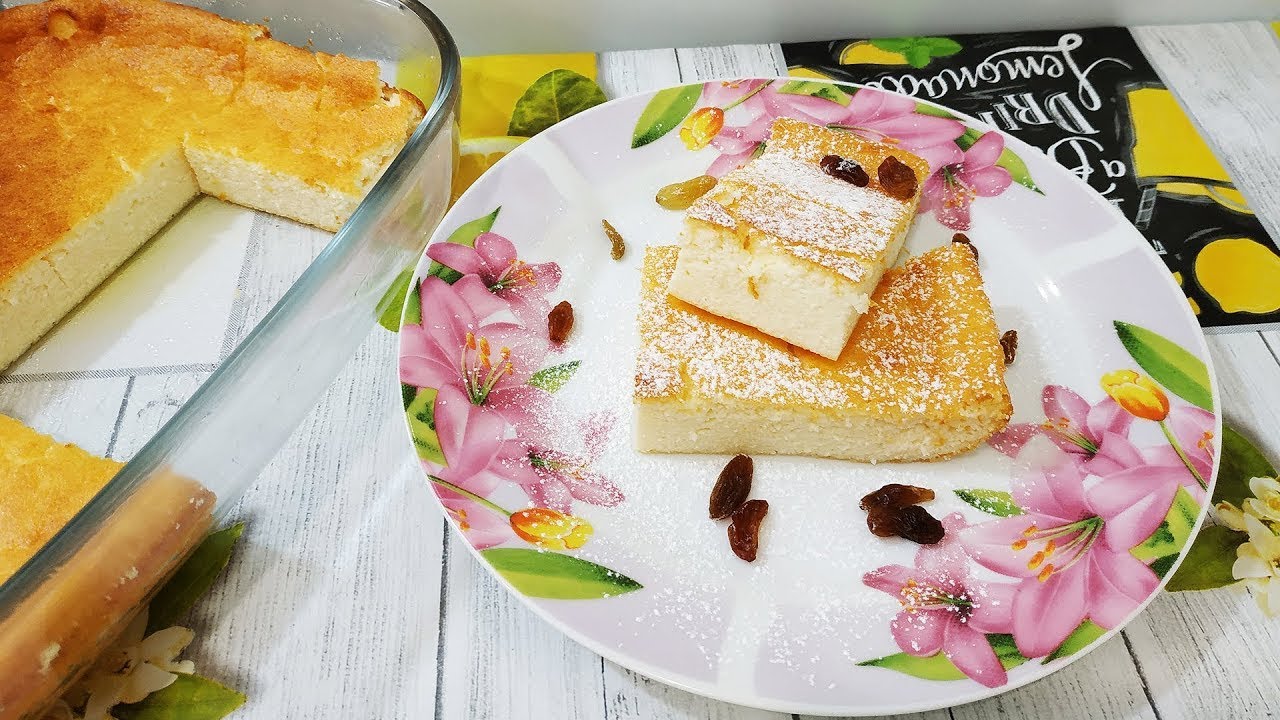 Блюда из творога. Творожная запеканка без муки смотреть онлайн