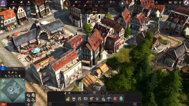 Anno 1800 gameplay -- advanced civilization смотреть онлайн