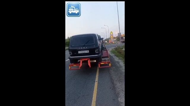 Эвакуатор Валдай в Калуге перевозит 2 Нивы одновременно