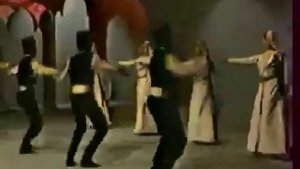 Крымскотатарский танец ансамбль"Хайтарма"1990г.