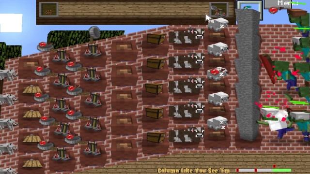 Plants Minecraft vs Zombies Minecraft - Plant vs. Zombie Mod Minecraft #1 смотреть онлайн