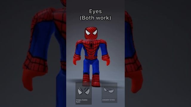 How to make Spider-Man avatar in Roblox