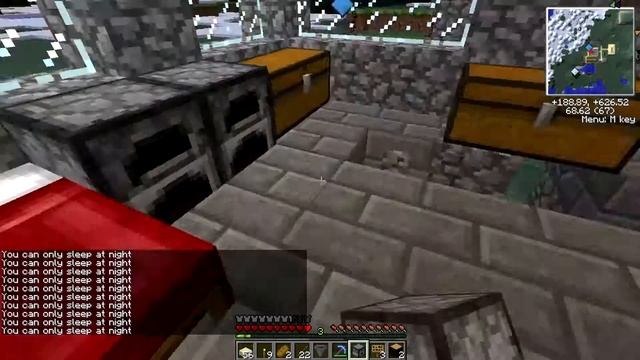 Minecraft: The Survival Project #17 "How to make a bin/ trash can" смотреть онлайн