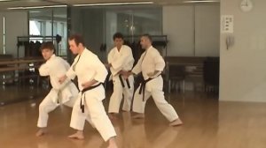 Andre Bertel - Asai Karate Seminar (Shibuya, Tokyo. January 2010).