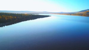 Осенний Зюраткуль. Съемка озера Зюраткуль с квадрокоптера.