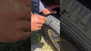 Определение где дырка в колесе с помощью мыльной воды