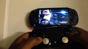 Ps Vita Infamous Second son and Metal Gear solid ground zero game play.   (Playstation4)