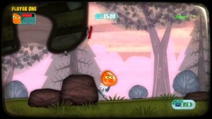 Суровый ЛИЗУН ГЛАЗАСТИК выбрался на улицу! Игра Tales from Space About a Blob с ПАПУЛЕЙ