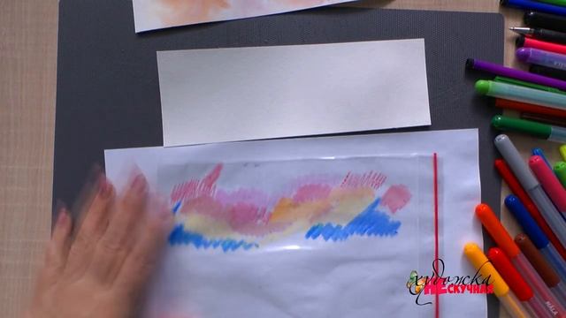 DIY Акварельные закладки своими руками для книг.