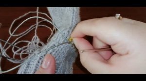 Носки на 2 спицах часть 2 (вязание для начинающих)