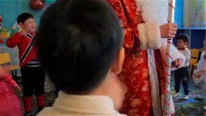 Новогодний уттреник в детском садике "Лунтик", г. Бишкек.