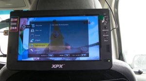 Телевизор на подголовник XPX 1017D