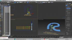 Spacing tool - копирование объектов вдоль пути (сплайна)