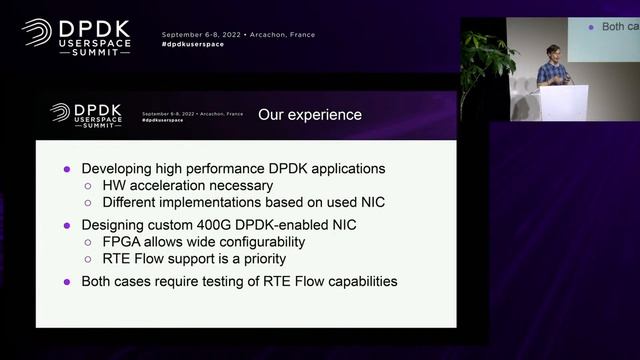 What RTE Flow rules can your NIC offload? - David Vodák & Kamil Vojanec, Cesnet смотреть онлайн
