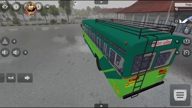 Bussid New MSRTC HIRKANI ASHOK LEYLAND BUS MOD शेगांव दर्शन एक्सप्रेस For Bus Simulator Indonesia |