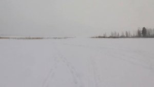 Зимняя рыбалка на озере Глубоком