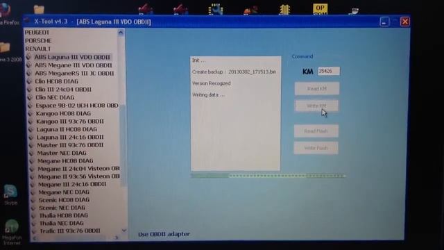 Renault Laguna3 by OBDII part2 смотреть онлайн