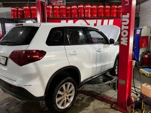 Замена масла в АКПП Suzuki Vitara Aisin Tf73sc