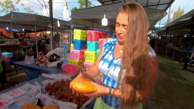 ФРУКТЫ ТАЙЛАНДА. Мангорынок. Обзор Тайских Фруктов. Пробуем Мангустин! Жизнь на Пхукете смотреть онлайн