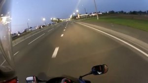 ощущения от cbr1000rr 2005 после cbr600rr 2003, пересел на 20 минут