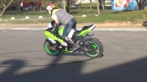 Как правильно дрифтовать на мотоцикле / Кавасаки дрифт