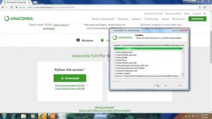 anaconda on windows