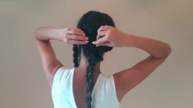 ПЛЕТЕНИЕ - ПРИЧЕСКА С КОСАМИ ДЛЯ СРЕДНИХ И ДЛИННЫХ ВОЛОС смотреть онлайн