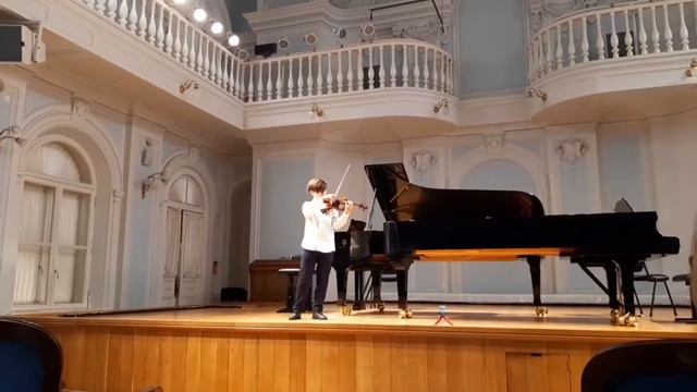 Н.Паганини, Каприс 23, Андрей Пережогин 8.05.2022, Рахманиновский зал МГК смотреть онлайн