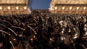 Sauron's Army Of Elves Siege Battle - Total War: Rise Of Mordor Gameplay