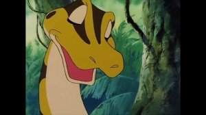 Kaa Meets Mowgli