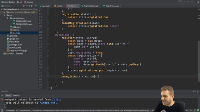 MUTATIONS | VueJS & Vuex | Learning The Basics