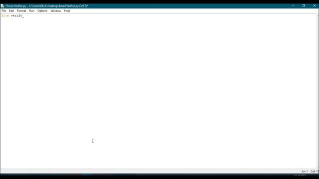 How to verify email using Python | Its Codingz | #email  #python