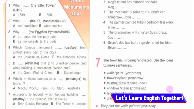 Spotlight 9 Модуль 6C. The Passive Voice.