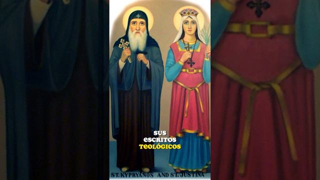 San Cipriano y Santa Justina #santodeldía #religion #catolico #santos #iglesiacatolica #catolicos