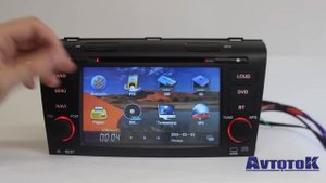 Штатная автомагнитола для Mazda 3 2003 производства Chtechi