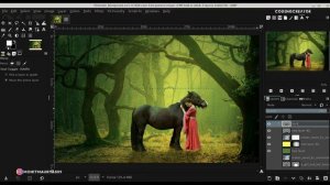 Dramatic Background Photo Manipulation in GIMP | Photoshop editing in GIMP | Codingcreator