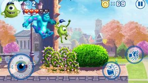 Университет монстров на мобильный телефон / Monsters University for java (Gameplay)